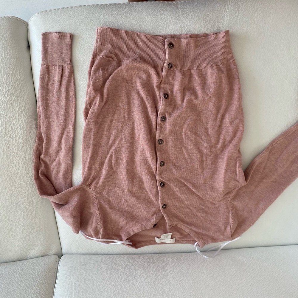 Pinkish cardigan